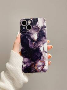 Marble Print Phone Case - Multicolor - View 2