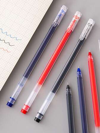 3支裝混合彩色中性筆便攜式多用途中性筆套裝用於繪畫、書寫