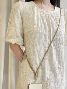 1 pieza de color combinado Tira de celular con Clip de fijación Tarjeta - Multicolor - Ver 3