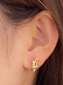 2 miếng đệm tai trang trí nốt nhạc - Vàng - Xem 1