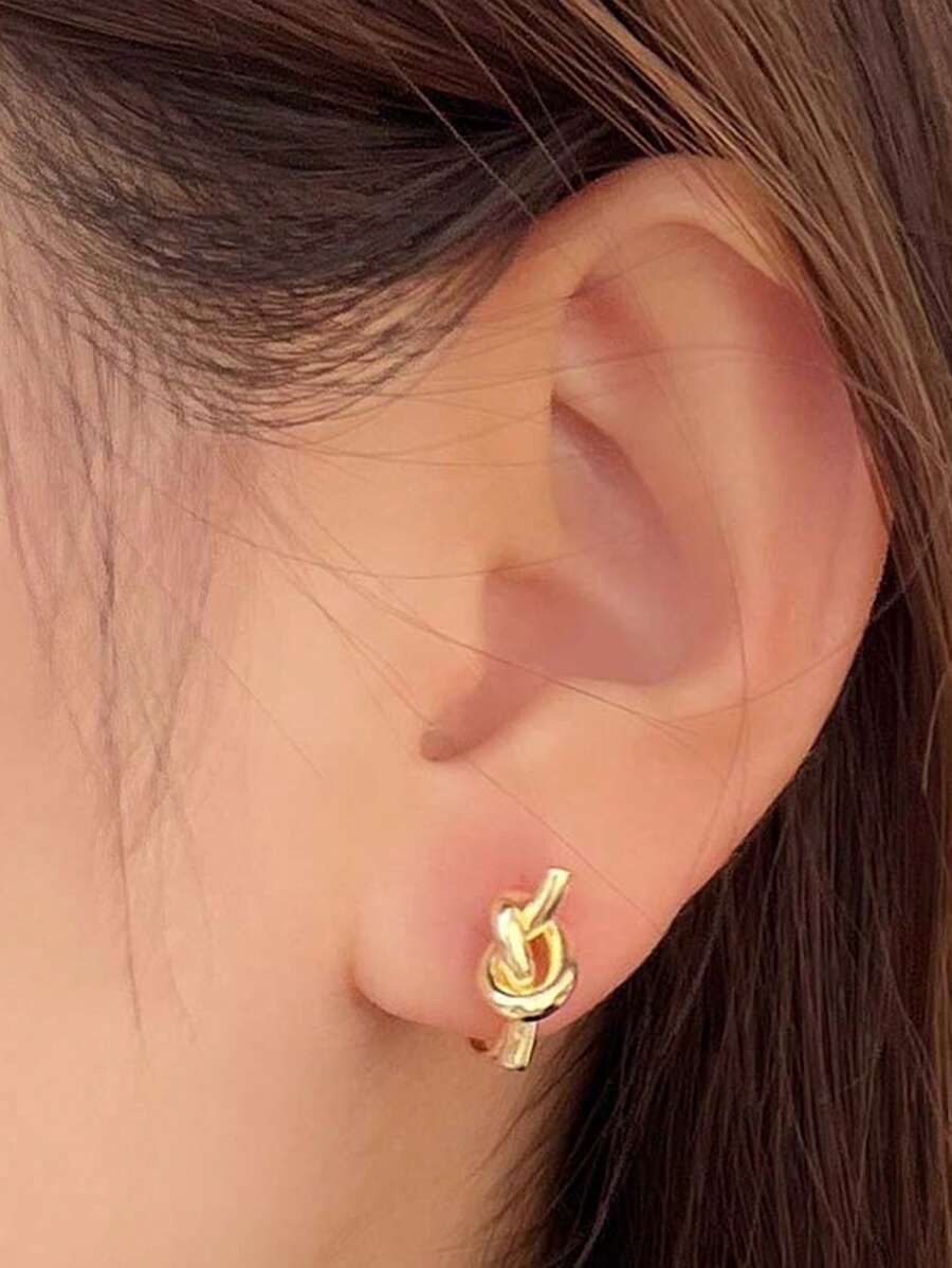 2 miếng đệm tai trang trí nốt nhạc - Vàng - Xem 1