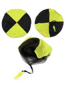 1入組撞色降落傘創意手掌玩具適用於兒童