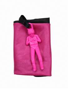 1pc Color Block Parachute Toy, Creative Hand Tossing Toy For Kids