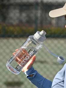 1 bình nước hình chữ cái di động, bình nước máy tính hiện đại cho ngoài trời - Trong sáng - Xem 5