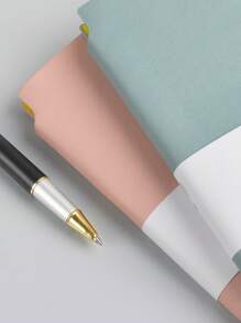 Sổ tay bỏ túi A7 có dây đeo, sổ ghi chép công sở di động, sổ tay mini dành cho học sinh. - Nhiều màu - Xem 4