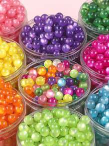 1 gói Đúng mốt 6/8mm Hạt DIY Đối với phụ nữ Để làm đồ trang sức DIY - màu xanh lá - Xem 1