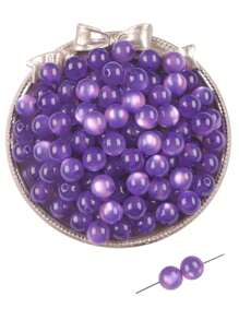 1入組時尚6/8mmDIY珠子適合女士DIY首飾製作 - 紫色 - 查看 6