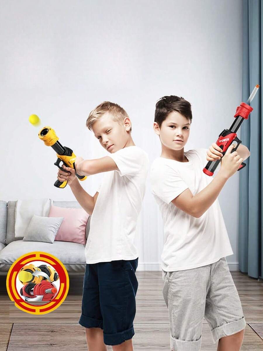 1set Air power Gun Toy - Multicolor - View 1