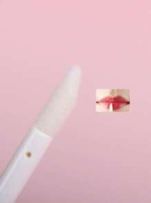 2 piezas Botella mini transparente plateada de 3ml de brillo de labios, tinte de labios, bálsamo labial - Plateado - Ver 5