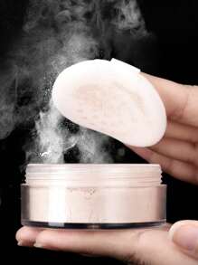 GECOME Polvo de larga duración, polvo de ajuste de maquillaje de control de aceite impermeable de base de polvo - Carne - Ver 3