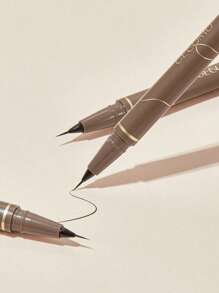 GECOME 1 支防水、防汗、不褪色超细液体眼线笔，适合初学者 - 棕色 - 查看 3