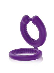 Anillo de bloqueo de semen, potenciador de erección duradero de silicona, juguete sexual para adultos para hombres y mujeres