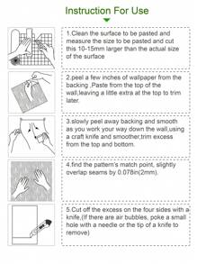 1pc 17.7in*78.7in Forest Green Leaf Wallpaper With Peel And Stick Giant Animal Wall Mural Featuring Giraffe, Zebra, Leopard And Elephant, Waterproof Removable Home Decoration - Black - View 10