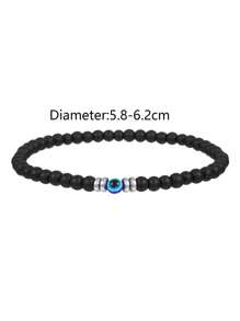 RINTOLER Heren Evil oog decoratie Kralenarmband , Voor Juwelen Geschenk En Feest