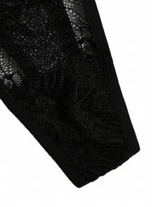 Quần lót lọt khe đính đá gợi cảm, Rave - màu đen - Xem 5