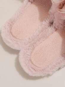 Women's Summer Open Toe Bowknot Mesh Slippers, Casual Soft Bottom Non-Slip Slides Sandals