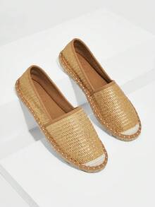 Styleloop 女士極簡度假PP平底鞋 - 杏色 - 查看 4