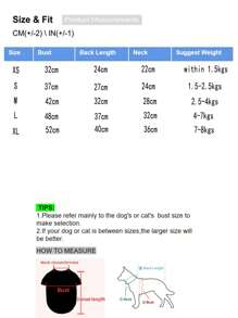 1pc Cartoon Graphic Pet Tee - Red - View 3