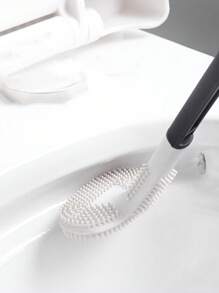 1pc TPR Toilet Cleaning Brush - Multicolor - View 1