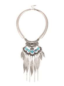 綠松石裝飾項鍊