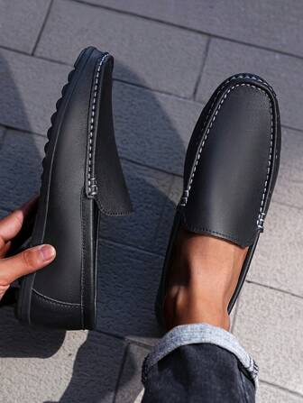 Men's Outdoor Summer New Casual Slip-On Loafers, Anti-Skid & Comfortable, Easy-Wear Shoes