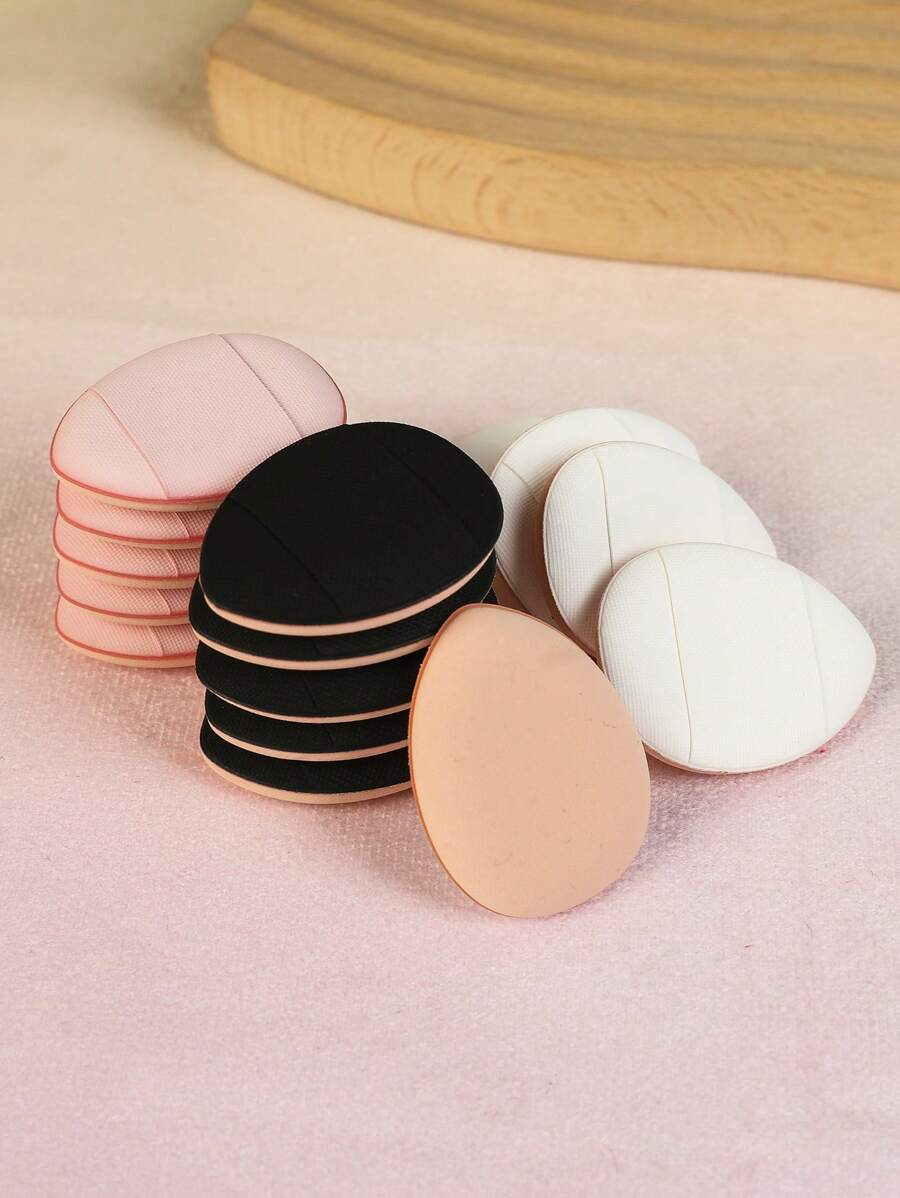 Bộ 15 bông phấn mini dạng ngón tay, bông phấn dạng ngón tay cái dùng để trang điểm, trang điểm, giá rẻ, trang trí phòng, bàn trang điểm, du lịch, phòng ngủ, phụ kiện trang điểm, bông phấn, cọ trang điểm, bông phấn, mút trang điểm - Nhiều màu - Xem 1