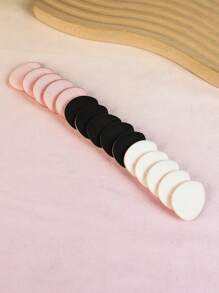 Bộ 15 bông phấn mini dạng ngón tay, bông phấn dạng ngón tay cái dùng để trang điểm, trang điểm, giá rẻ, trang trí phòng, bàn trang điểm, du lịch, phòng ngủ, phụ kiện trang điểm, bông phấn, cọ trang điểm, bông phấn, mút trang điểm - Nhiều màu - Xem 7