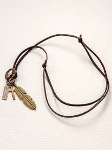 Nam Vượt qua & Trang trí treo lông vũ Dây chuyền , Đối với Đồ trang sức Qủa tặng Và Buổi tiệc - Nhiều màu - Xem 1