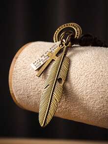 Nam Vượt qua & Trang trí treo lông vũ Dây chuyền , Đối với Đồ trang sức Qủa tặng Và Buổi tiệc - Nhiều màu - Xem 3