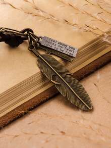 Nam Vượt qua & Trang trí treo lông vũ Dây chuyền , Đối với Đồ trang sức Qủa tặng Và Buổi tiệc - Nhiều màu - Xem 5