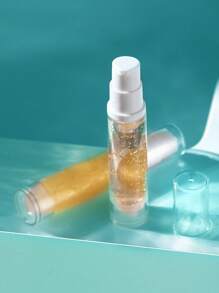 2pcs/Set Clear Lotion Dispenser, Modern Acrylonitrile-Styrene Copolymer Lotion Dispenser For Travelbathroom Decor Fall Decor Back To School