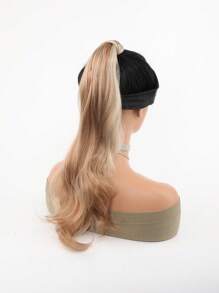 超長小波浪馬尾合成纖維接髮 - 彩色 - 查看 3