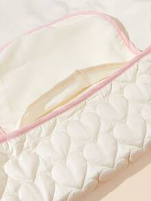 Bebé Bolsa de pañales conejo con bordado guateado detalle portátil