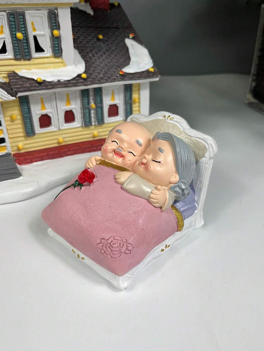 1 PC Polyresin Trang Trí Thủ Công, Hình Hiện Đại Hình Vật Trang Trí Để Trang Trí Nhà Cửa - Nhiều màu - Xem 1