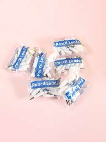 4入組混色鉛筆帶20入組鉛筆芯,創意多用途可拆卸鉛筆適用於學生 - 彩色 - 查看 4