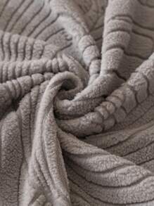 1 pièce Coussin de siege en jacquard extensible canapé siège poussière sombre gris en polyester canapé pour salon - Gris foncé - Voir 8