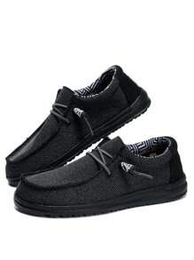 Plus Size Men's Casual Loafers, Lightweight Thin Sole