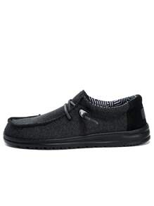 Plus Size Men's Casual Loafers, Lightweight Thin Sole