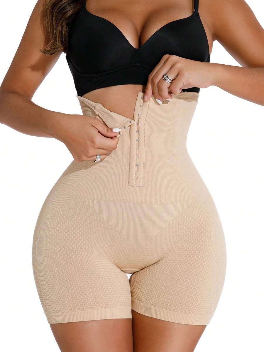 鉤眼扣腰帶腰帶塑形短褲