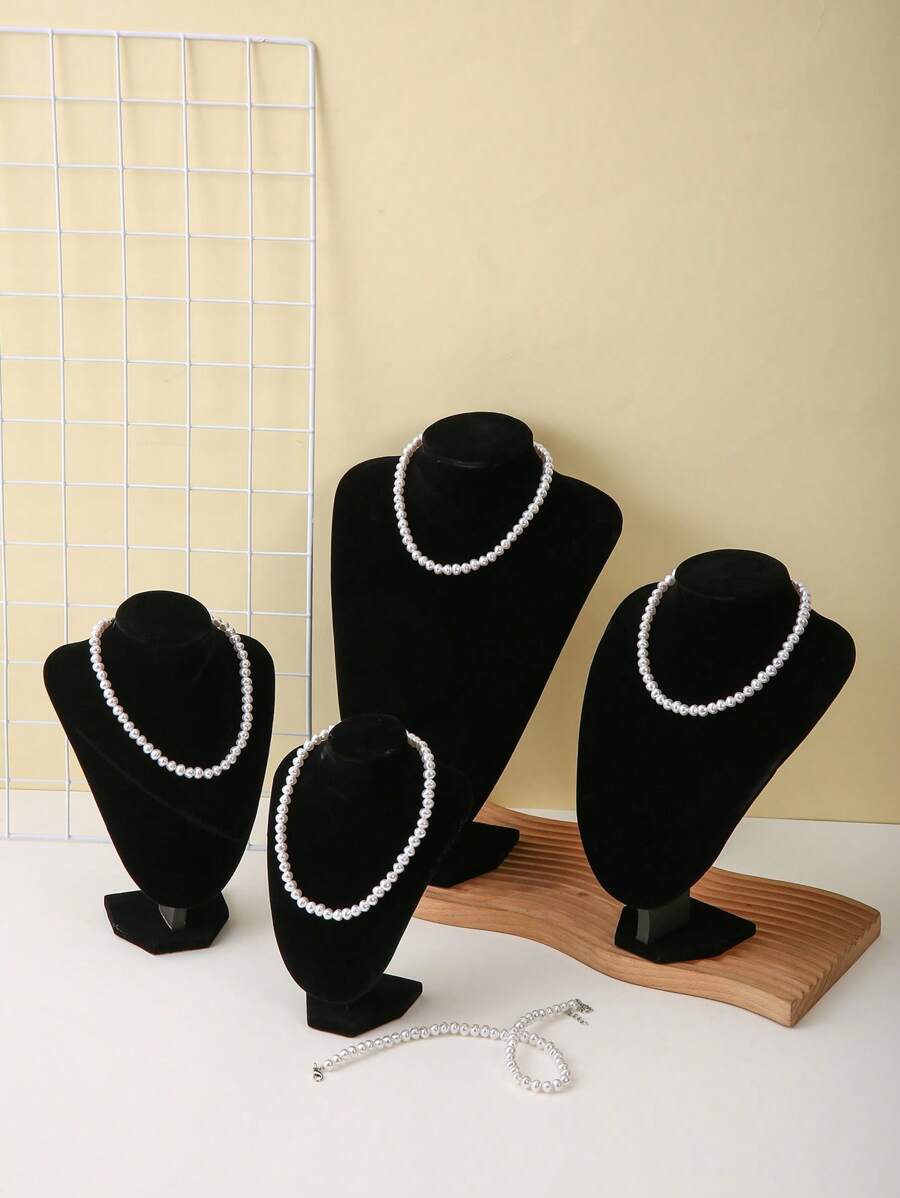 1pc Solid Color Jewelry Rack