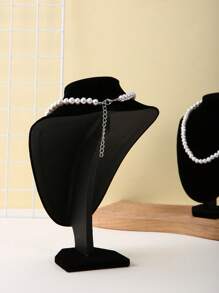 1pc Solid Color Jewelry Rack