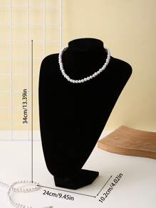 1pc Solid Color Jewelry Rack