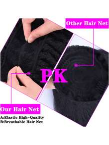 20cm/8inch Wig Female African Dreadlocks1 Hair Pack High Temperature Silk Fluffy Bun Hair Pack Pumping Rope Typ - Black - View 5