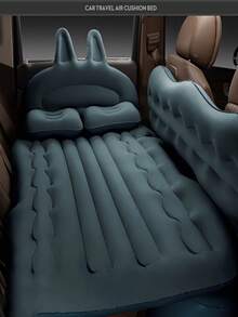 1 pieza Colchón con diseño de conejo de dibujos animados PVC de coche - Verde Oscuro - Ver 2