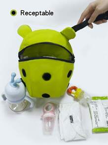 Anti-Lost Toddler Backpack With Tether & Harness Strap For Boys/Girls Walking & Traveling - Green - View 7