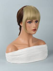 Tóc Ngắn Thẳng Tổng Hợp - gừng - Xem 6