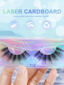 MAGEFY 30 pares Pestañas postizas voluminizadas - Negro - Ver 7