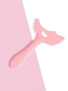 Bút kẻ mắt đa chức năng, Mẫu kẻ mắt silicon 1 cái dành cho phụ nữ và trẻ em gái - Màu Hồng baby - Xem 2