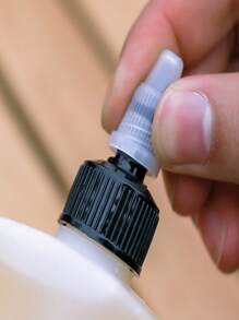 1pc Portable Camping Oil Bottle - White - View 3