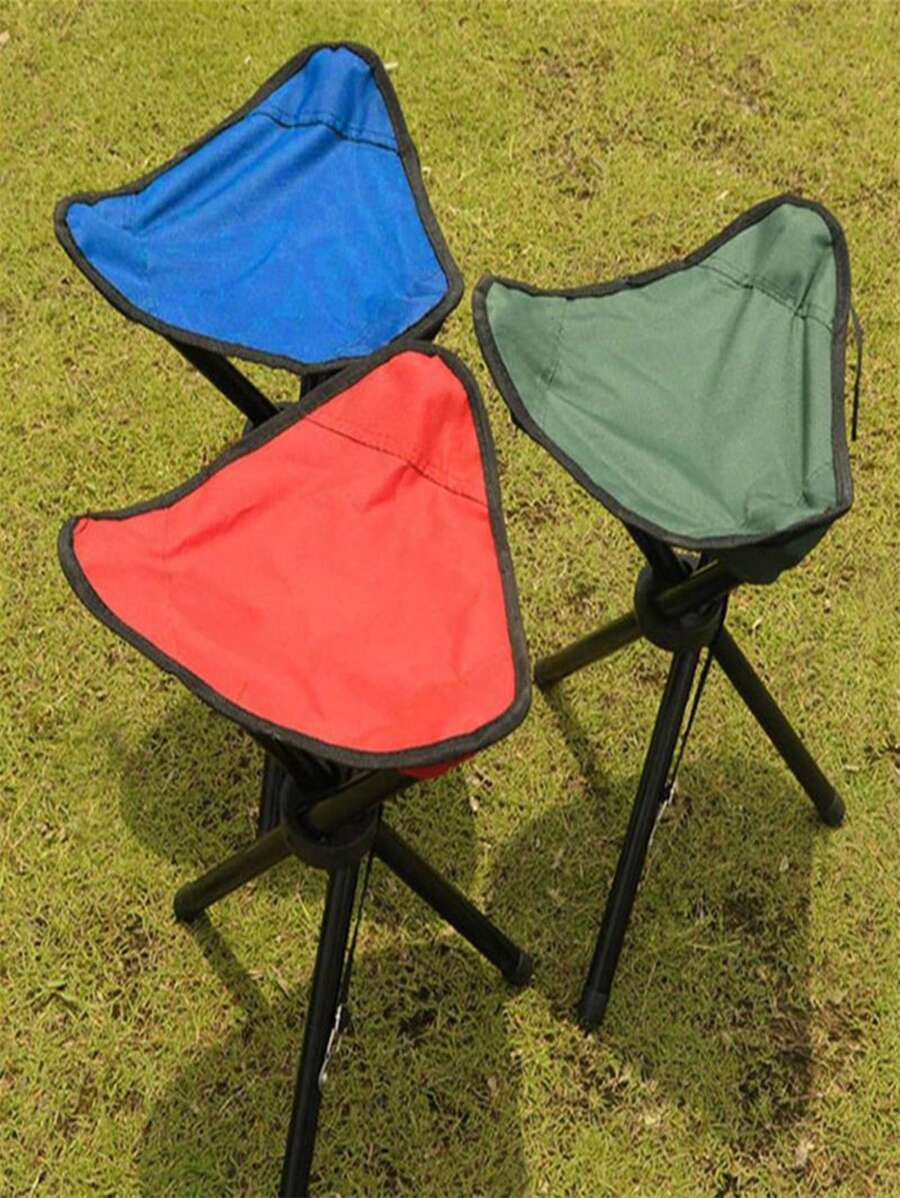 Outdoor  Fishing Triangular Folding Chair - Red - View 1